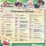 Abc Family 25 Days Of Christmas 2021 Printable Schedule