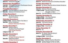 Abc 25 Days Of Christmas Schedule