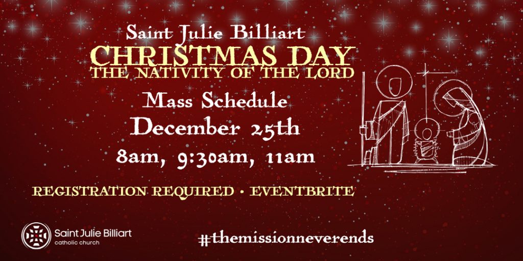 Advent Christmas Saint Julie Billiart Newbury Park CA