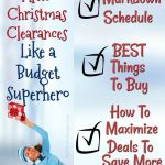 After Christmas Clearance Store Markdown Schedule Best