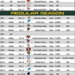 Bay Packers Play Schedule Printable Schedule 2021 2022