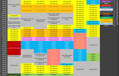 BoogsterSU2 This Was The Cartoon Network Schedule For