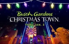 Busch Gardens Christmas Town Schedule 2021