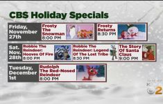 CBS Holiday TV Special Schedule Released Video