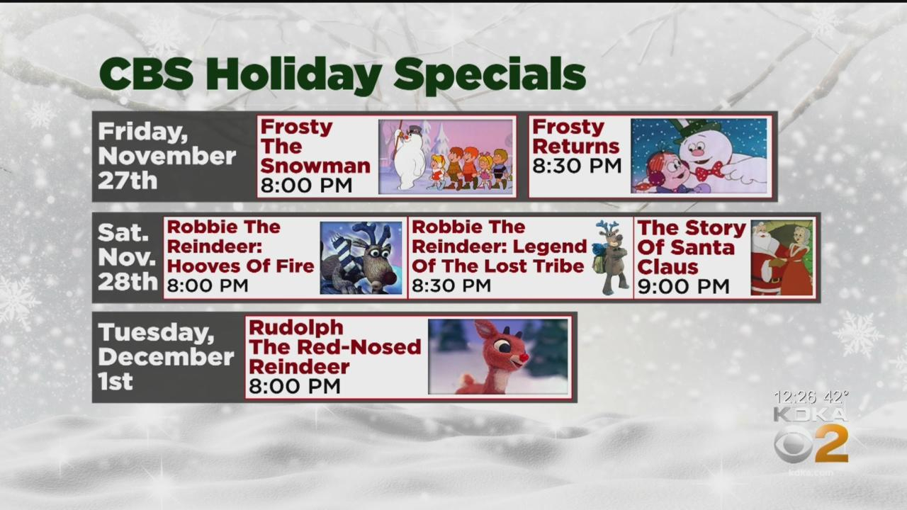 CBS Holiday TV Special Schedule Released Video 