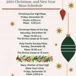 Christmas And New Year Mass Schedule 2021 The National
