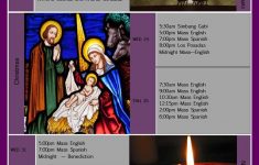 Christmas And New Year Mass Schedule St Joachim