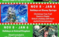Disneyland Christmas Schedule