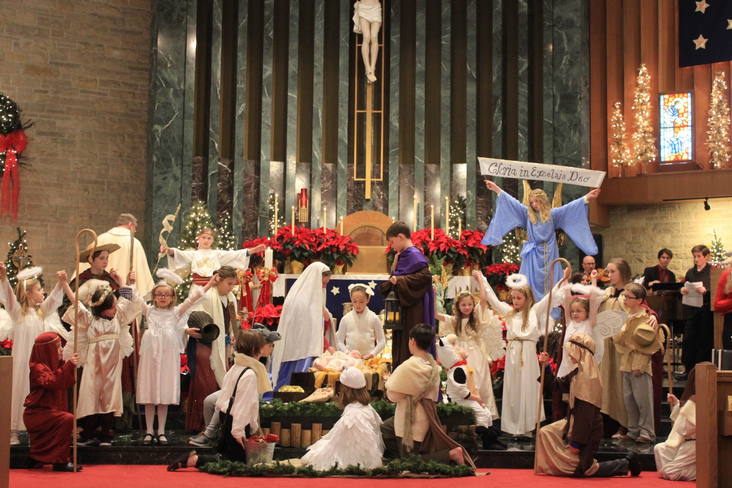 Christmas Eve Mass At St John Vianney Catholic Church