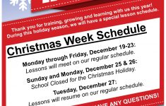 Christmas Holiday Schedule Broadway Family Karate