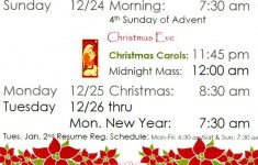 Christmas Mass Schedule Carmel Of St Teresa Of Jesus