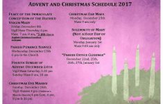 Christmas Mass Schedule Christ The King Catholic Church