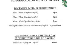 Christmas Mass Schedule St Edward Twin Falls ID