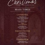 Christmas Mass Schedule The Cathedral Of St Agnes