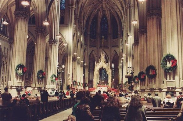Christmas Midnight Mass St Patrick s Cathedral In New