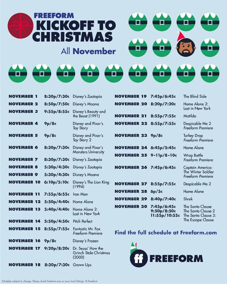 Christmas Movies On TV Schedule Ultimate Guide