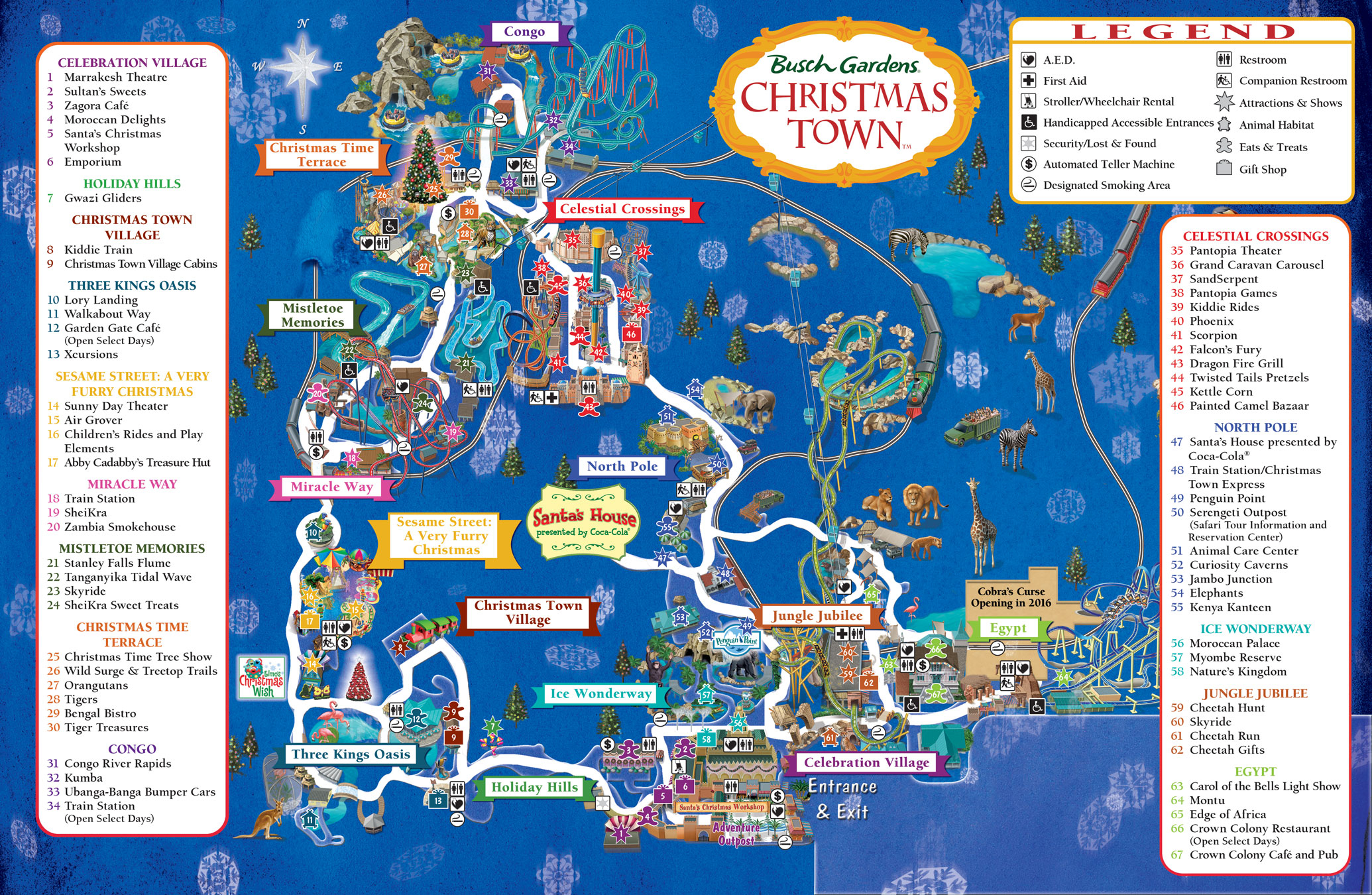Christmas Town Returns To Busch Gardens Tampa On The Go
