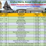 Christmas Week And 2020 New Year Mass Schedule