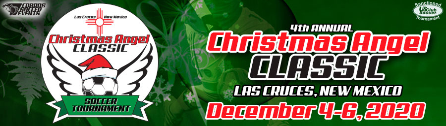 Cobras Soccer Events 4th Annual Christmas Angel Classic
