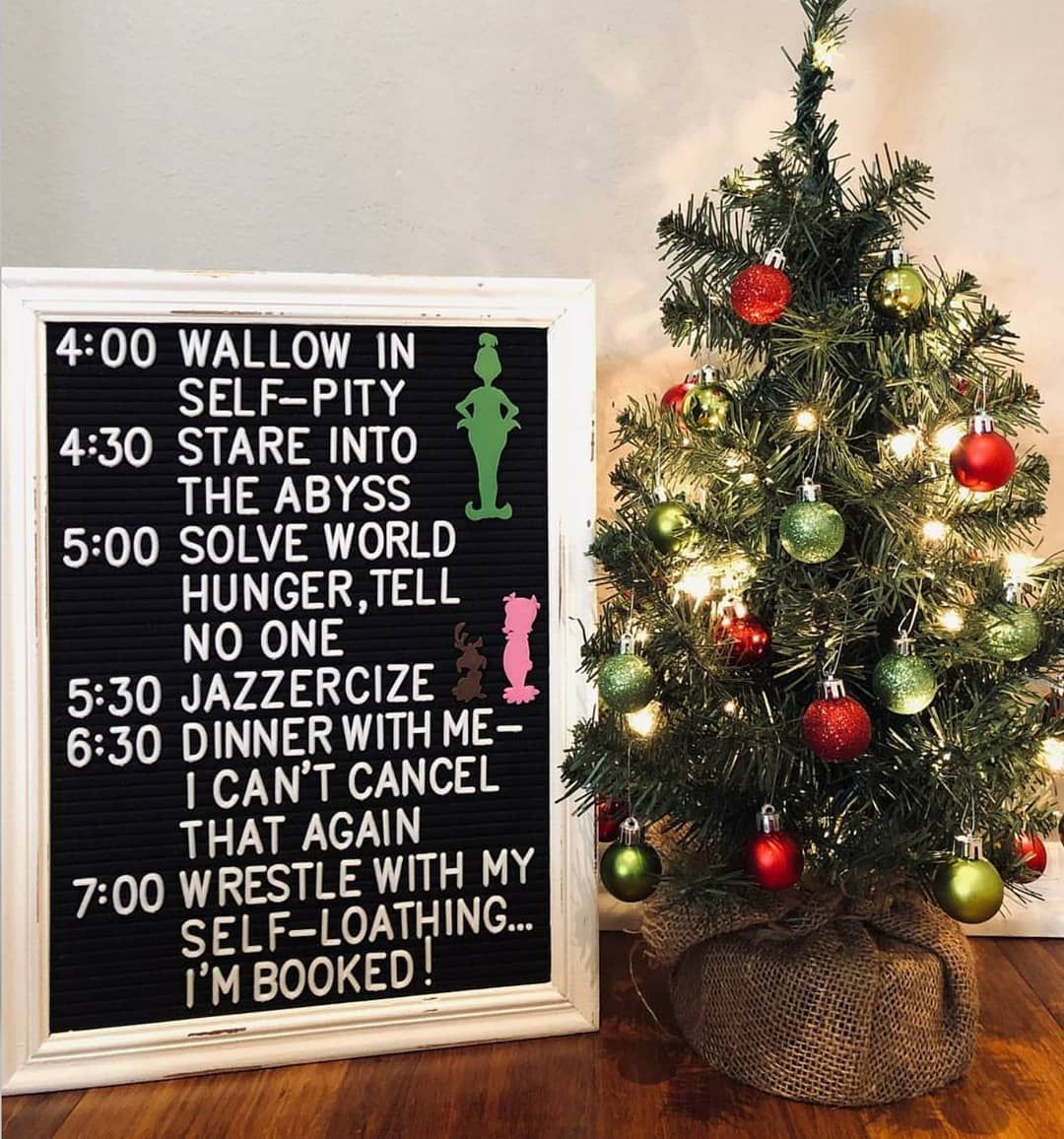 Does Your Holiday Schedule Resemble This At All Rustic 