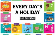 Everydays A Holiday Calendar 2021 Printable March
