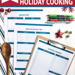 Free Printable Christmas Menu Planner Cooking Schedule