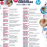 Freeform 25 Days Of Christmas 2020 Schedule Christmas