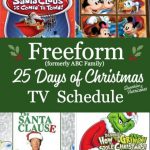 Freeform Schedule 25 Days Of Christmas TV Specials For