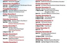 Hallmark Channel Christmas Movie Schedule 2014 25 Days