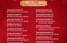 Hallmark Channel S Countdown To Christmas Returns