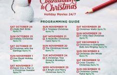 Hallmark Released Its Countdown To Christmas Holiday