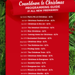 Hallmark TV Countdown To Christmas Programming Hallmark