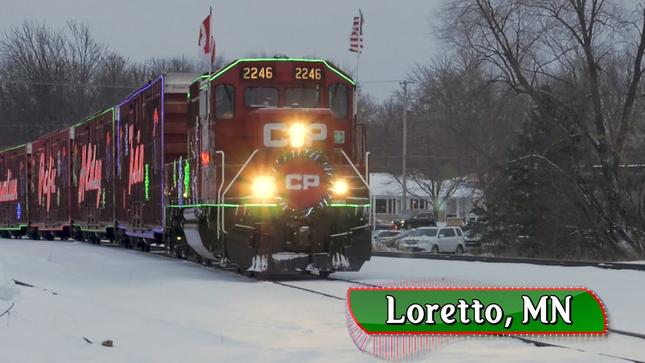 Holiday Train 2019 Loretto MN YouTube
