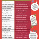 Holiday Waste Collection Schedule Ebrington Parish