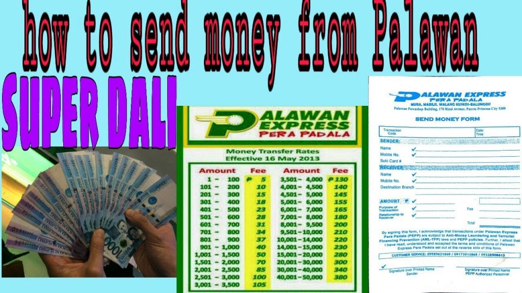 How To Send Money From Palawan Express Pera Padala YouTube