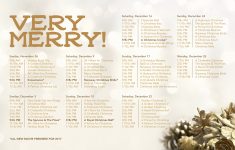 ION S 2016 Christmas Movie Schedule