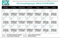 Let S Get Extreme Tips For Success Workout Calendar