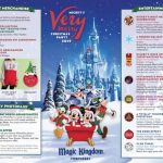 Map Released For Mickey s Very Merry Christmas Party 2019