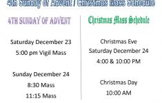 Mass Schedule Christmas 2017 St Jude Catholic Church
