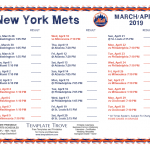 Mets Schedule NY Mets The Awesome 2015 Rookie Year Of