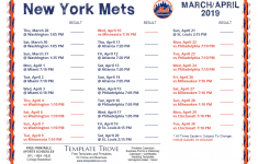 Mets Schedule NY Mets The Awesome 2015 Rookie Year Of