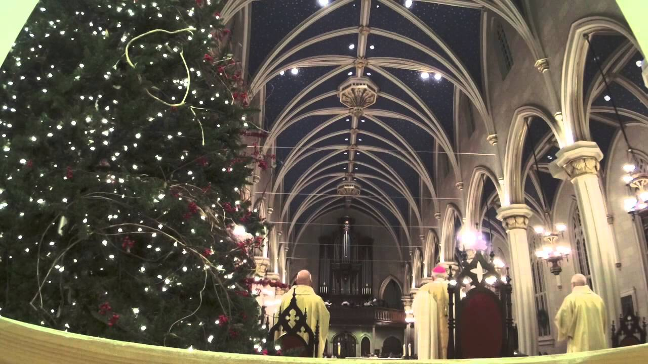 Midnight Mass At The Cathedral Of The Assumption In 
