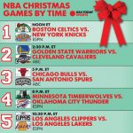 Nba On Christmas Day Tv Times Schedule Fun Facts
