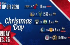 Nba Schedule Christmas Day 2020 Warriors Featured As