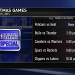 NBA Unveils Christmas Day Schedule 2015 Boosh Sports