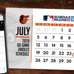 Orioles 2020 Schedule Baltimore Orioles