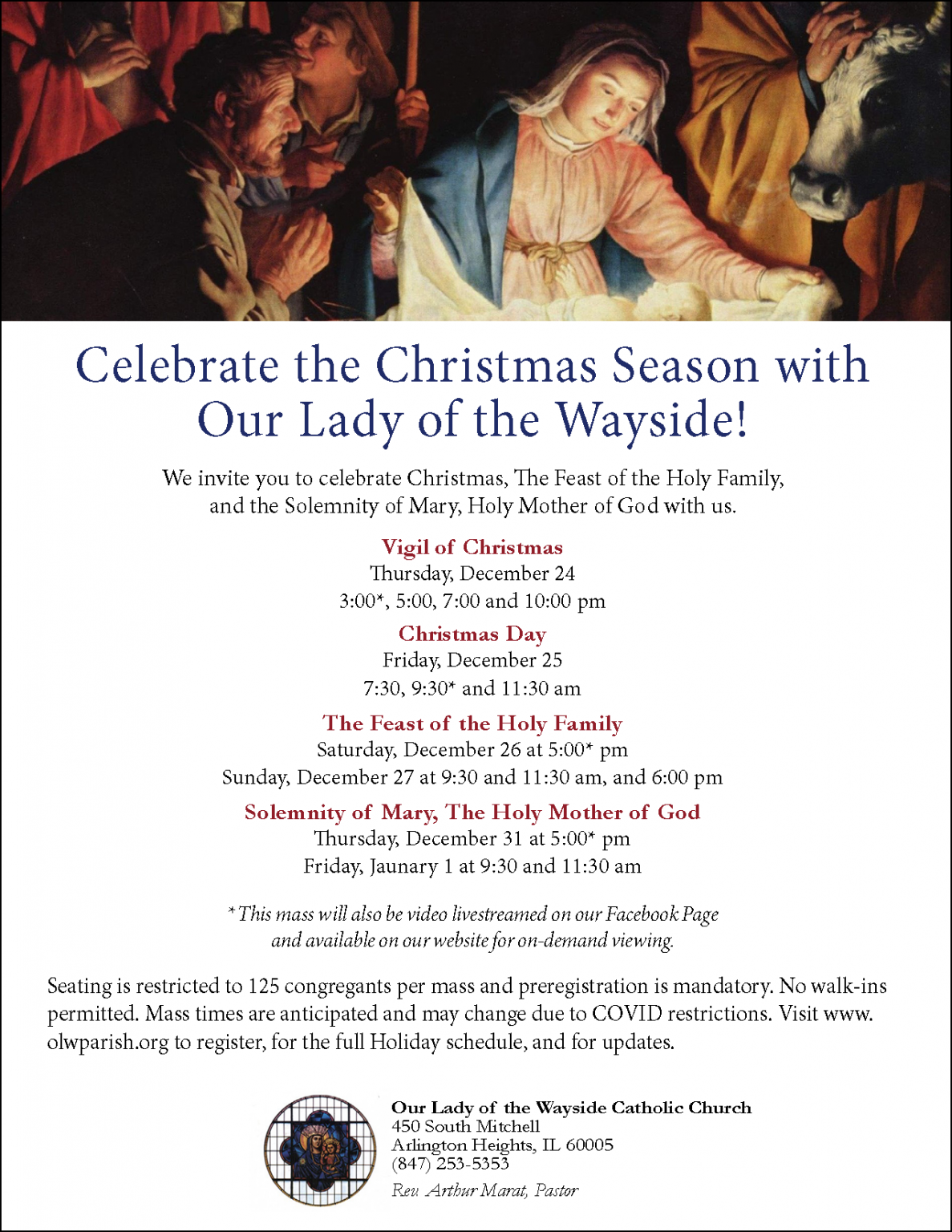 Our Lady Of The Wayside Catholic Church Updated 