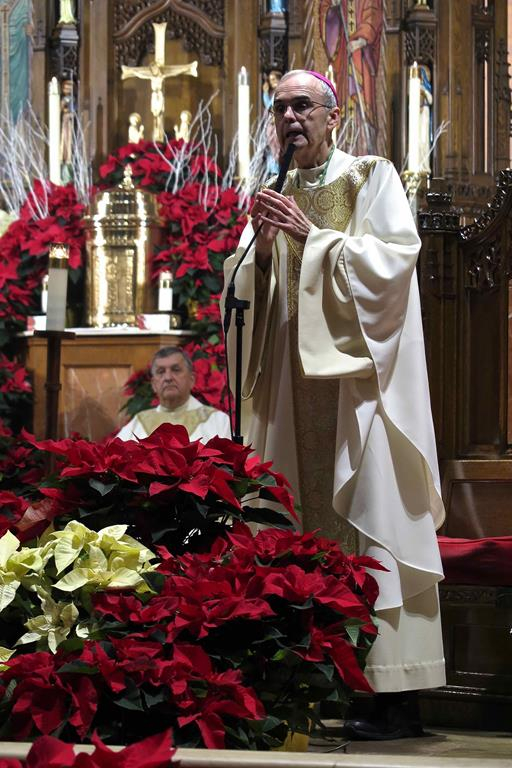 Our Lady Queen Of Martyrs Christmas Eve Mass During The 