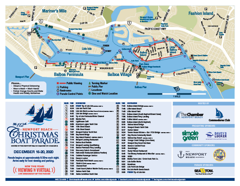 Parade Route And Schedule 2020 Christmas Boat Parade