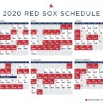 Red Sox Schedule In 2020 RSNStats